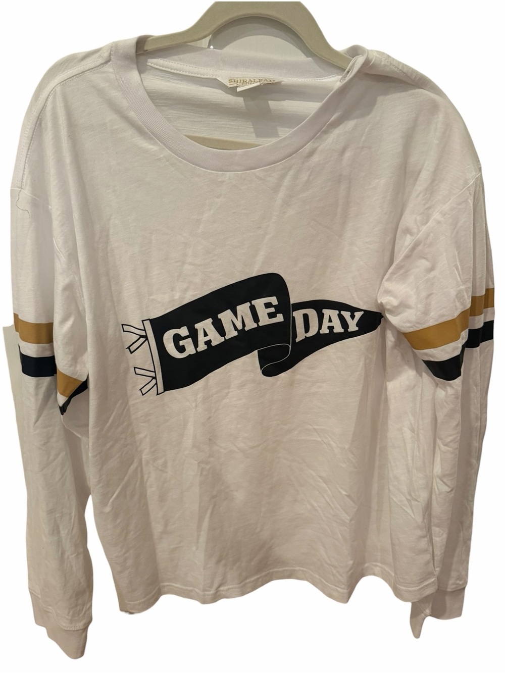 Shiraleah Chicago Game Day Long Sleeve Graphic Tee XL NWT
